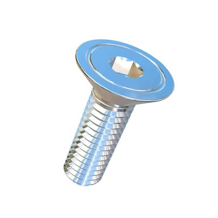 ALLIED TITANIUM M6-1.00 Socket Head Cap Screw, Plain Titanium, 20 mm Length 0008956